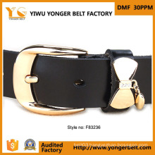 Elegant Black Color Beautiful Buckle Belt Fashion Cute Girls New Style Belt